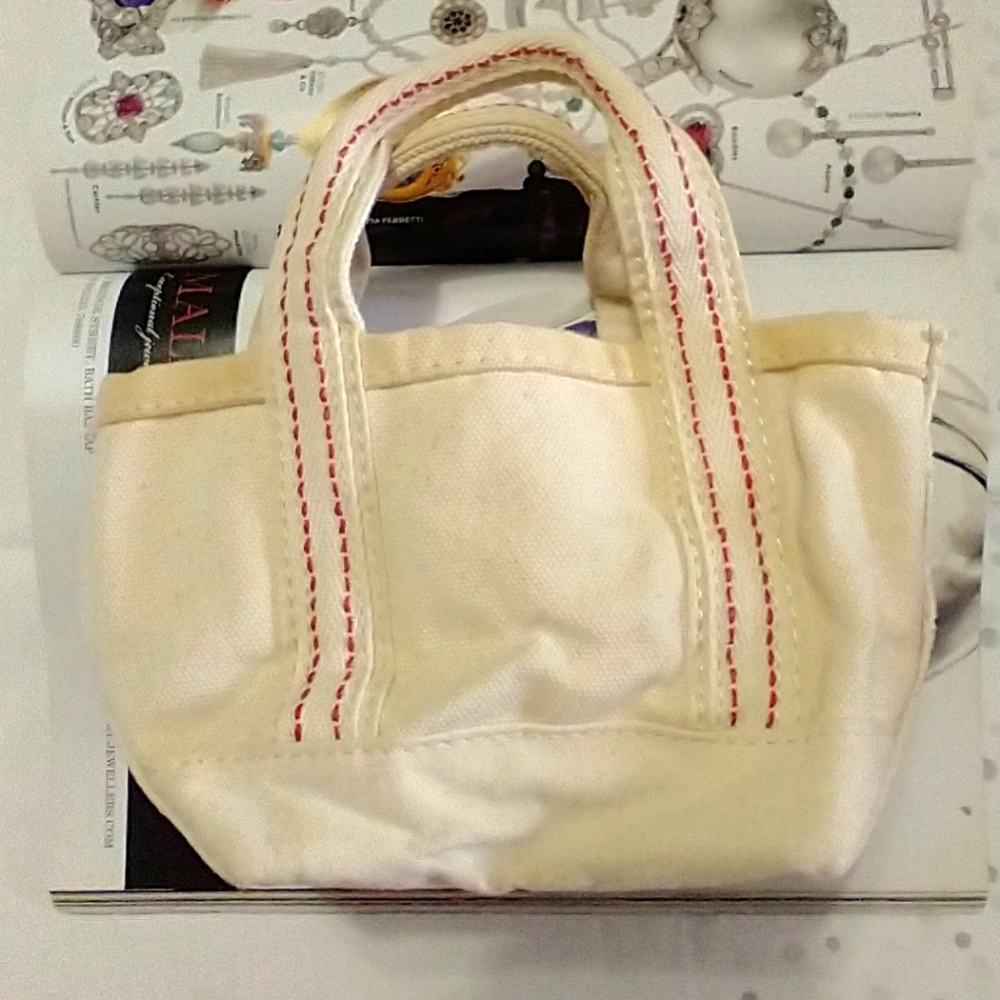 Mini LL Bean boat tote
